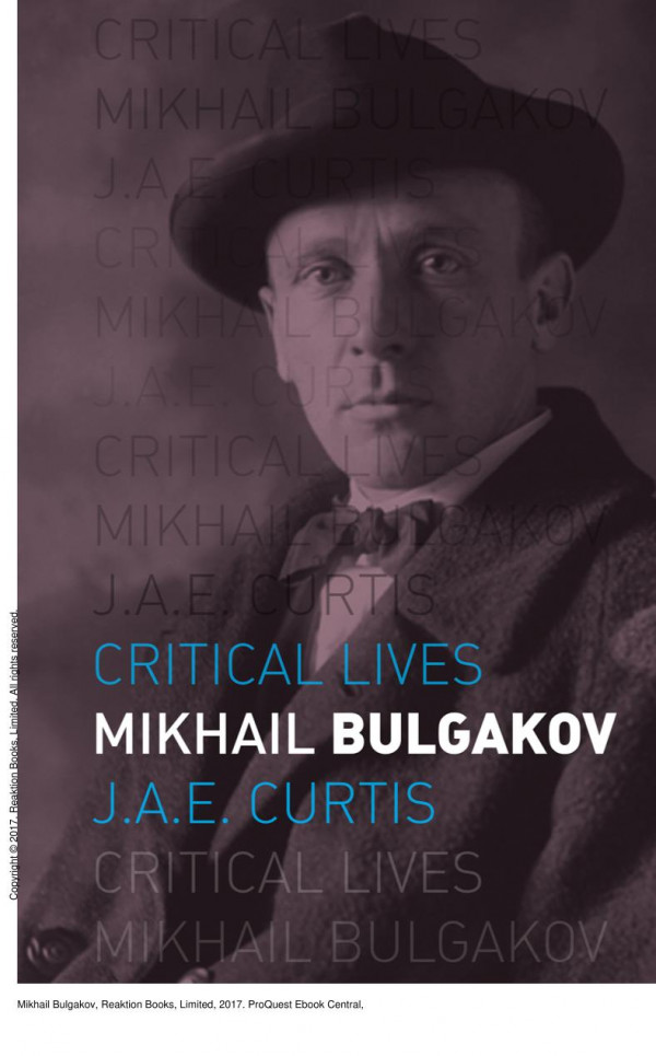 Mikhail Bulgakov 1st Edition J A E Curtis