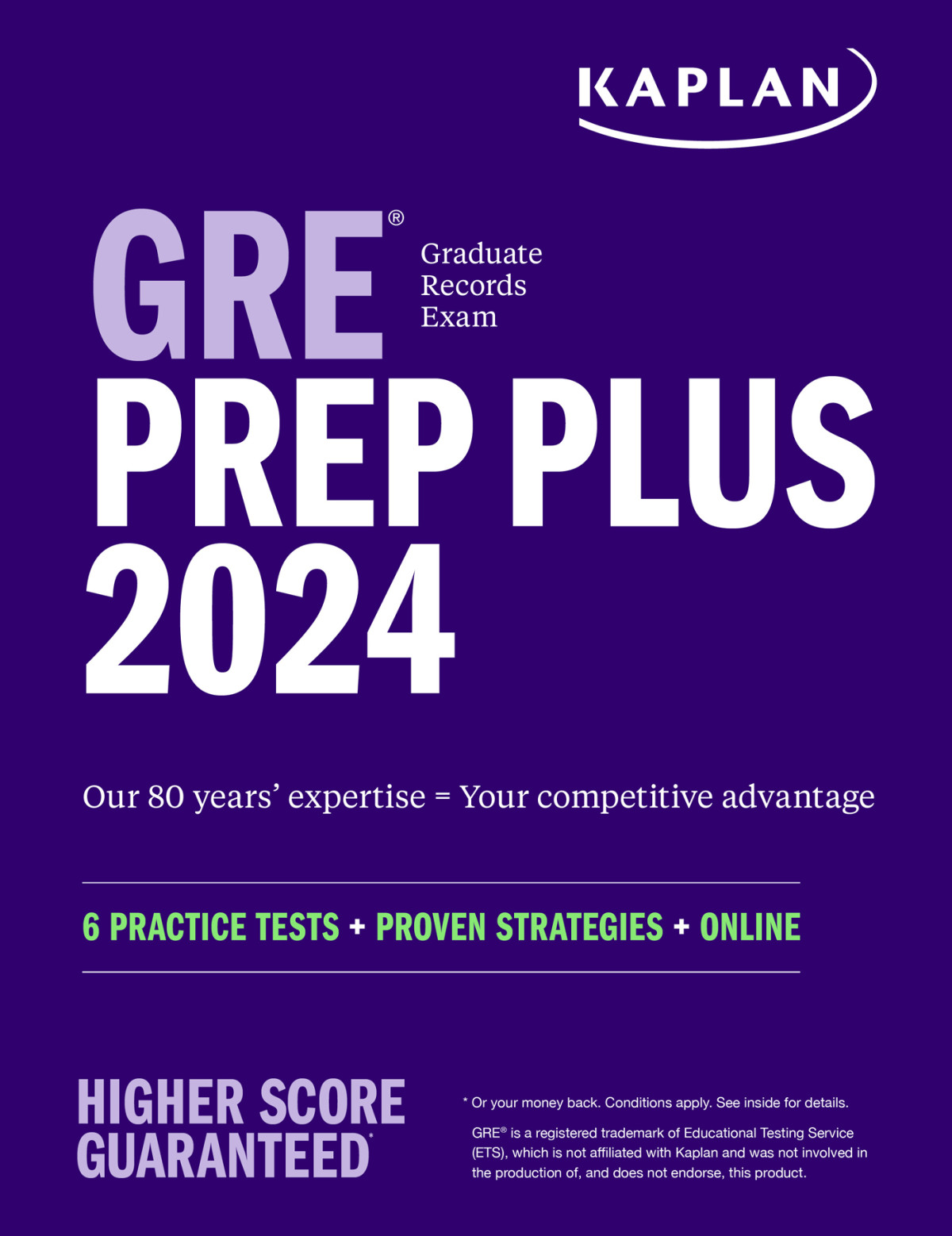 Gre Prep Plus 2024 6 Practice Tests Proven Strategies Online Kaplan Test Prep
