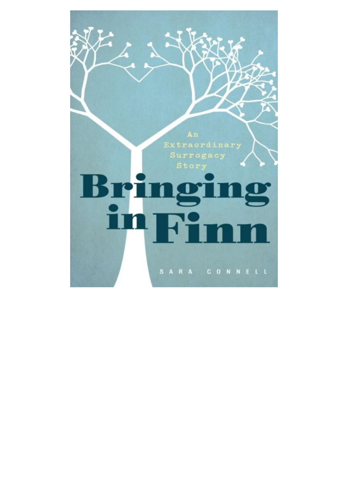 Bringing In Finn Sara Connell