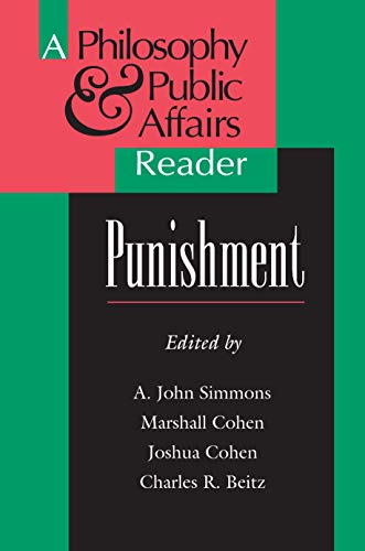Punishment A Philosophy And Public Affairs Reader 1st Edition A John Simmons