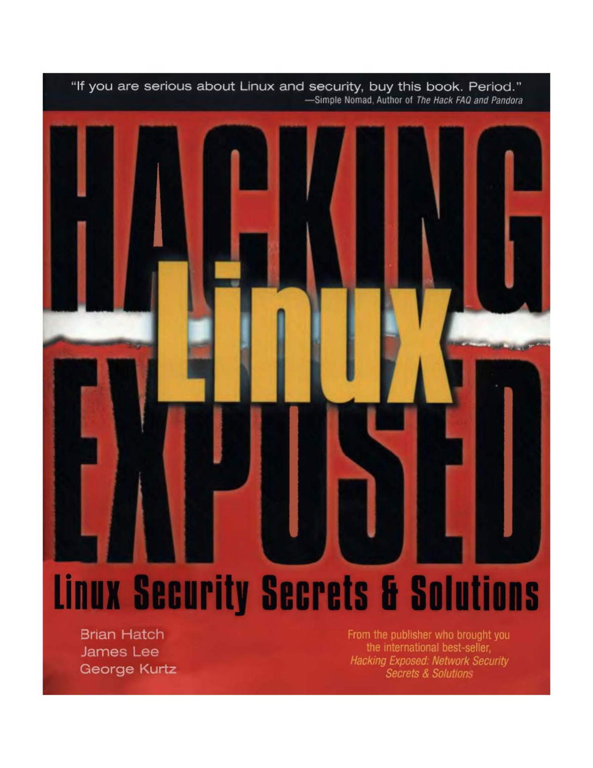 Hacking Linux Exposed Brian Hatch James Lee George Kurtz