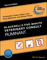 Blackwells Fiveminute Veterinary Consult Ruminant 2nd Edition Christopher Chase Kaitlyn Lutz Erica Mckenzie Ahmed Tibary