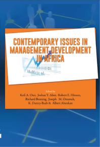 Contemporary Issues In Management Development In Africa Kofi A Osei Joshua Y Abor Robert E Hinson