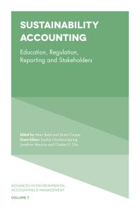 Sustainability Accounting Education Regulation Reporting And Stakeholders 1st Edition Ataur Belal Stuart Cooper Sophie Giordanospring Jonathan Maurice Charles H Cho