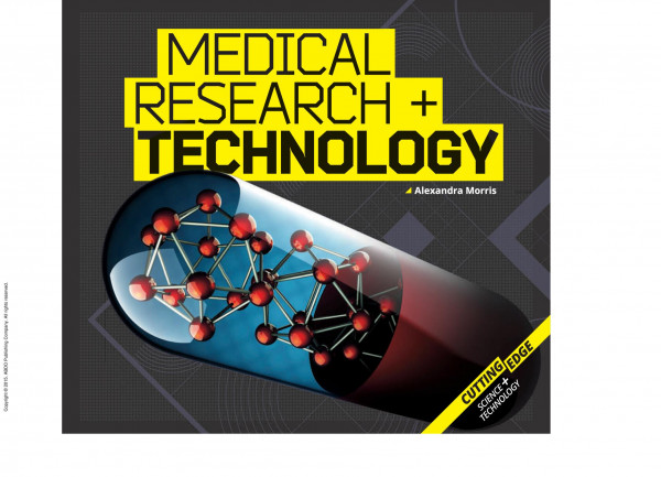 Medical Research And Technology 1st Edition Alexandra Morris