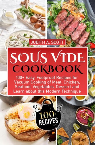 Sous Vide Cookbook Judith A Scott