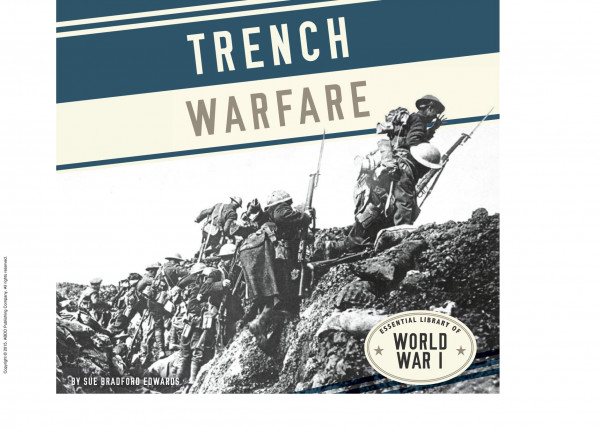 Trench Warfare 1st Edition Sue Bradford Edwards