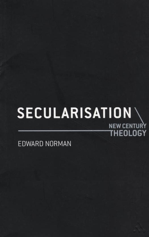 Secularisation Compact Edition Edward Norman