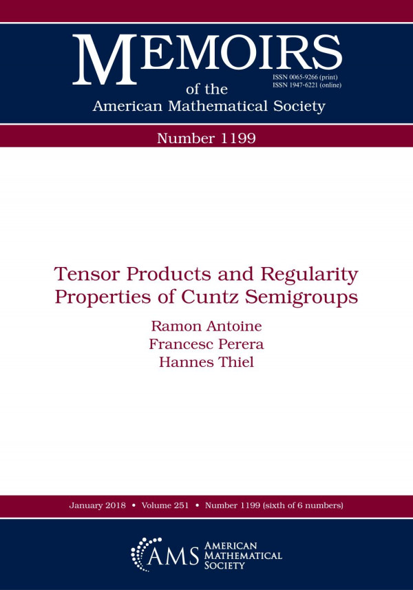 Tensor Products And Regularity Properties Of Cuntz Semigroups 1st Edition Ramon Antoine Francesc Perera Hannes Thiel