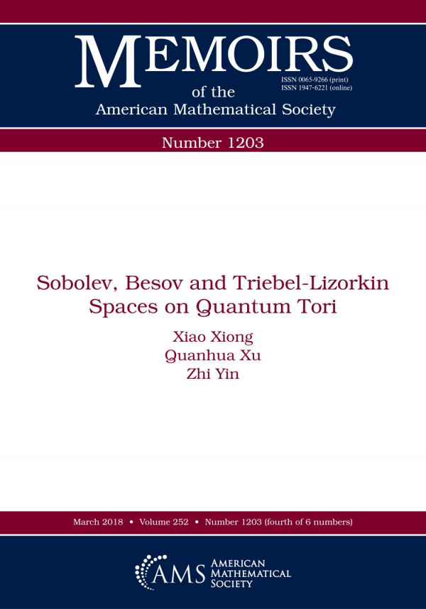 Sobolev Besov And Triebellizorkin Spaces On Quantum Tori 1st Edition Xiao Xiong Quanhua Xu Zhi Yin