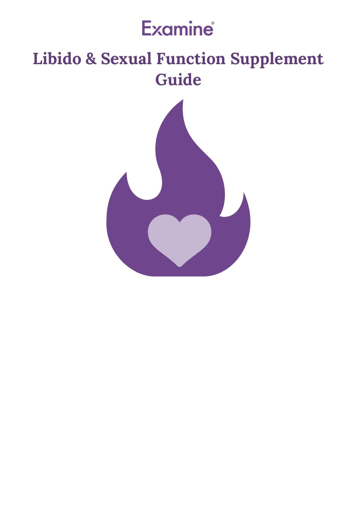 Libido Sexual Function Supplement Guide Examine