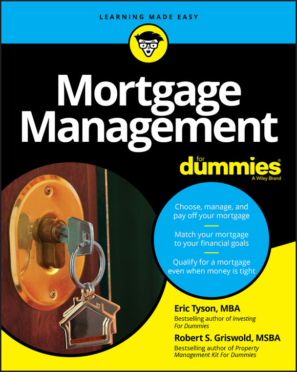 Mortgage Management For Dummies For Dummies Lifestyle 1st Tyson