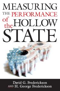 Measuring The Performance Of The Hollow State 1st Edition David G Frederickson H George Frederickson