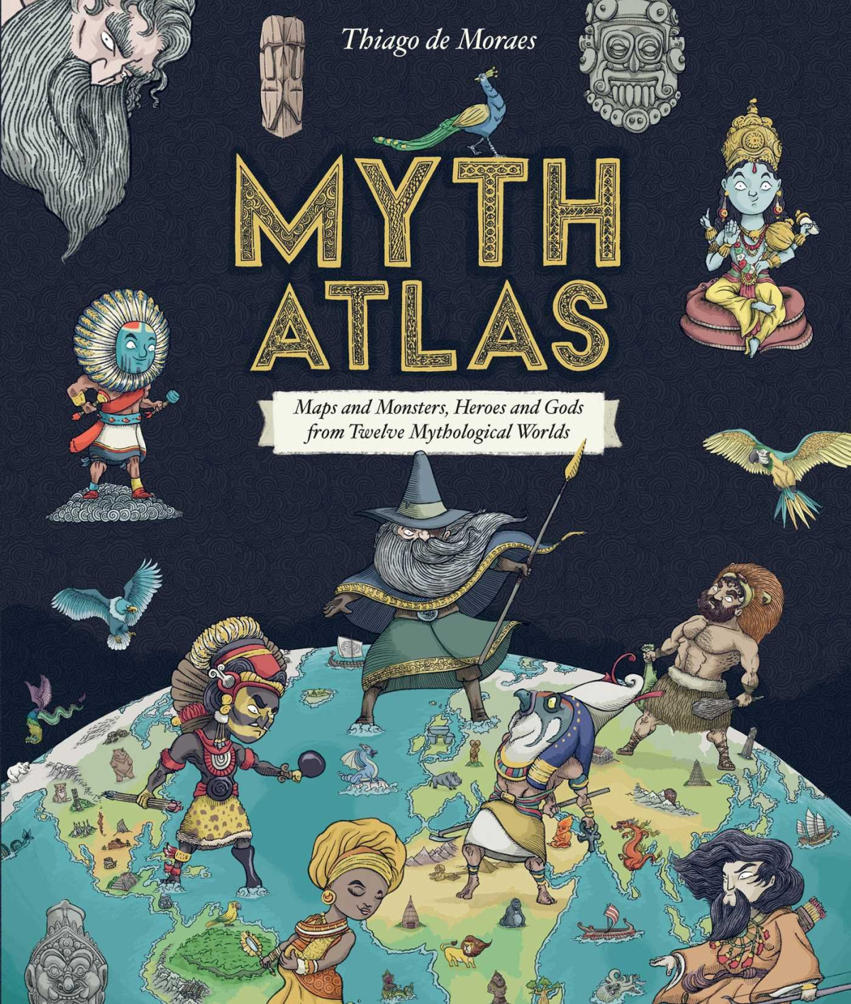 Myth Atlas Maps And Monsters Heroes Pics Thiago De Moraes