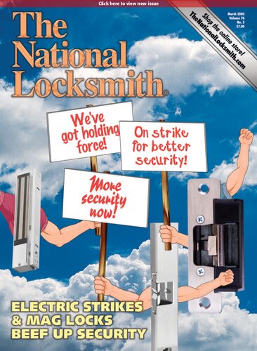 The National Locksmith Volume 76 Number 3 3rd Edition The National Locksmith
