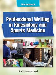 Professional Writing In Kinesiology And Sports Medicine 1st Edition Mark Knoblauch