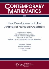 New Developments In The Analysis Of Nonlocal Operators 1st Edition Donatella Danielli Arshak Petrosyan Camelia A Pop