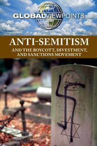 Antisemitism And The Boycott Divestment And Sanctions Movement 1st Edition Gary Wiener