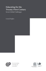 Educating For The Twentyfirst Century Seven Global Challenges 1st Edition Conrad Hughes