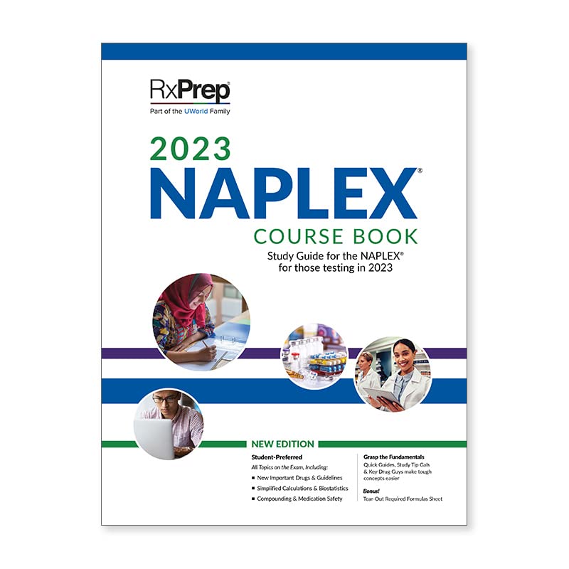 Naplex Rxprep 2023 Course Book For Pharmacist Licensure Exam Preparation 2023th Edition Chelsea Bombatch Stephanie Brian Peter Colley Caitlin Davis Lauren Devine Amy Drew Stephanie D Garrett Angie Veverka Rxprep Firm