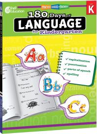 180 Days Of Language For Kindergarten Practice Assess Diagnose 1st Edition Christine Dugan