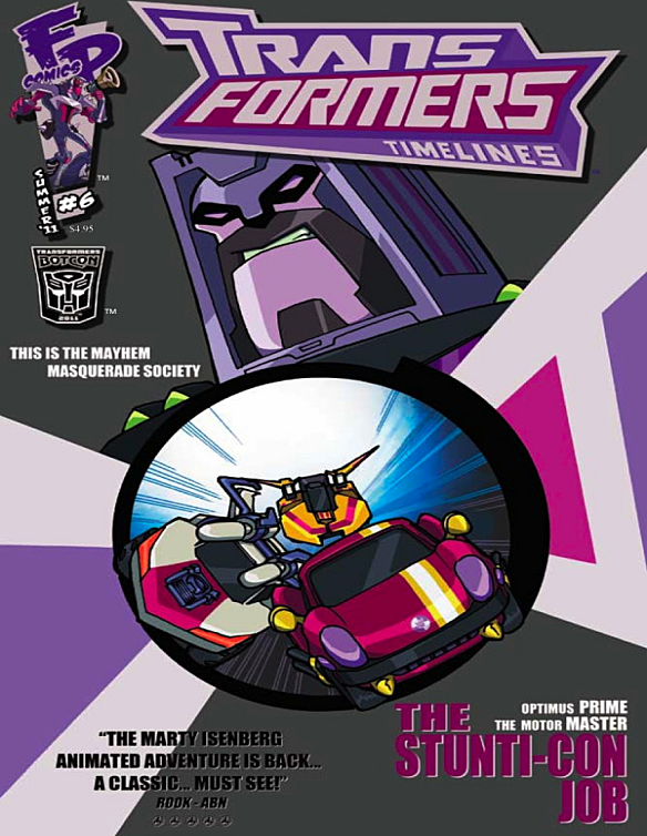 Transformers Animated The Stunticon Job Marty Isenburg