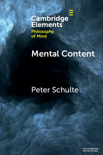 Mental Content Peter Schulte