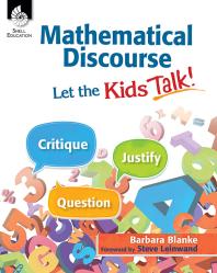 Mathematical Discourse Let The Kids Talk Ebook 1st Edition Barbara Blanke