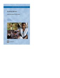 Restoring Balance Bangladeshs Rural Energy Realities 1st Edition Mohammad Asaduzzaman Douglas F Barnes Shahidur R Khandker