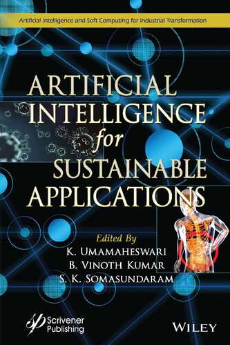 Artificial Intelligence For Sustainable Applications K Umamaheswari