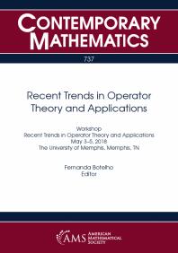 Recent Trends In Operator Theory And Applications 1st Edition Fernanda Botelho