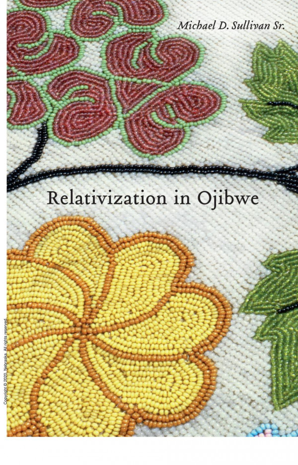 Relativization In Ojibwe 1st Edition Michael D Sullivan