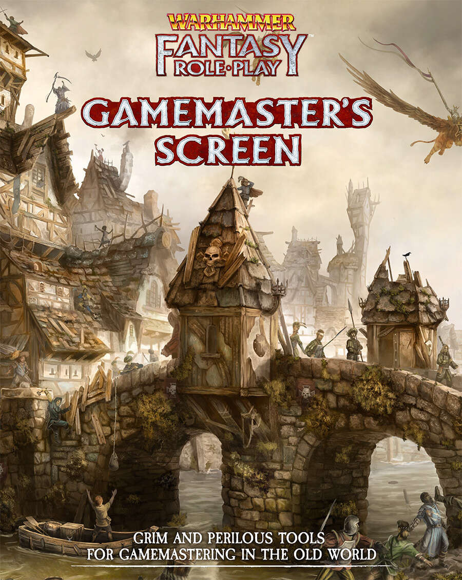 Warhammer Fantasy Gamemaster Screen Booklet Cb72404 Ts Luikart