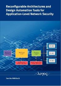 Reconfigurable Architectures And Design Automation Tools For Applicationlevel Network Security 1st Edition Sascha Mhlbach
