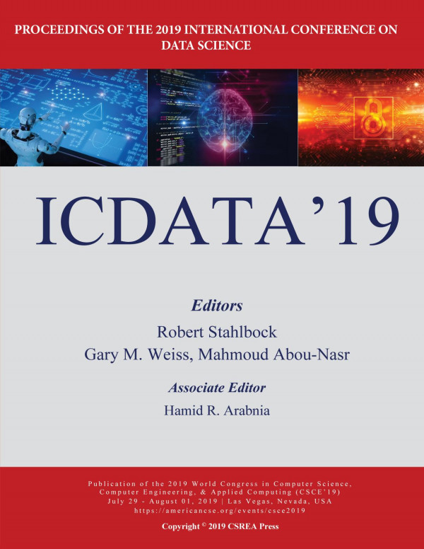 Data Science 1st Edition Robert Stahlbock Gary M Weiss Mahmoud Abounasr