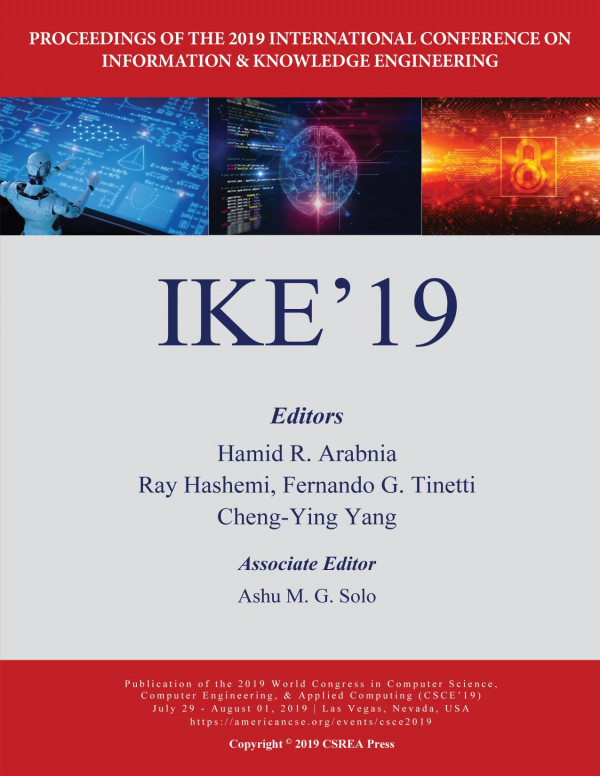 Information And Knowledge Engineering 1st Edition Hamid R Arabnia Ray R Hashemi Fernando G Tinetti Chengying Yang