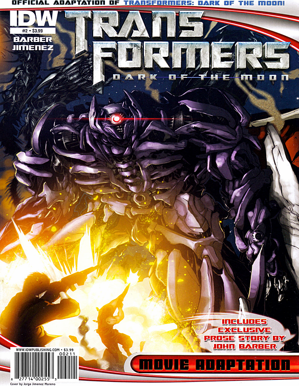 Transformers Dark Of The Moon Movie Adaptation 1st Edition John Barber