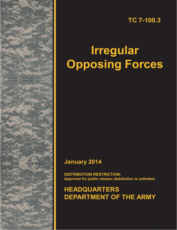 Irregular Opposing Forces Tc 71003 Us Army