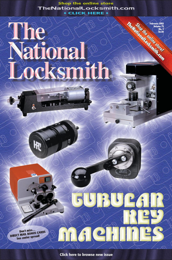 The National Locksmith Volume 73 Number 2 2nd Edition The National Locksmith