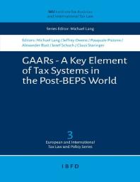 Gaars A Key Element Of Tax Systems In The Postbeps World 1st Edition Michael Lang