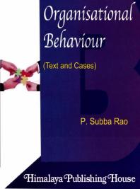 Organisational Behaviour 1st Edition P Subba Rao
