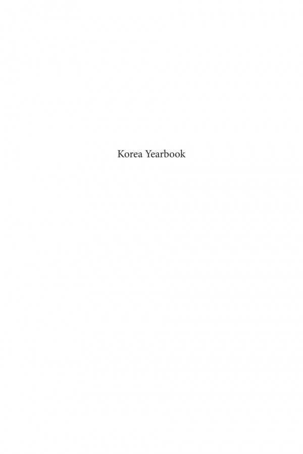 Korea Yearbook 2009 Politics Economy And Society 1st Edition Rüdiger Frank Jim Hoare Patrick Köllner Susan Pares