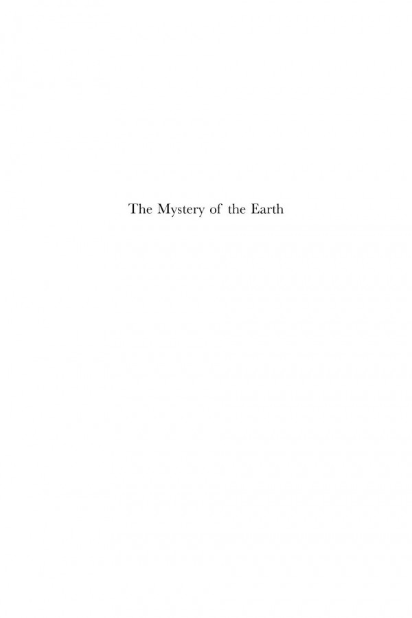 The Mystery Of The Earth Mysticism And Hasidism In The Thought Of Martin Buber 1st Edition Israel Koren