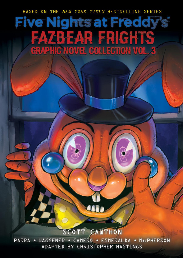 Five Nights At Freddys Fazbear Frights Graphic Novel Collection Vol 3 Scott Cawthon Andrea Waggener Kelly Parra