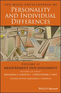 The Wiley Encyclopedia Of Personality And Individual Differences Measurement And Assessment Bernardo J Carducci Christopher S Nave Donald Saklofske Con Stough Annamaria Di Fabio