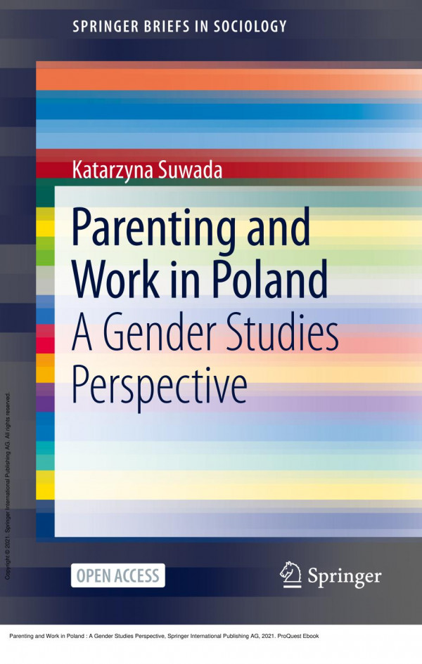 Parenting And Work In Poland A Gender Studies Perspective 1st Edition Katarzyna Suwada
