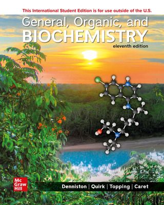 General Organic And Biochemistry Ise 11th Edition Katherine J Denniston