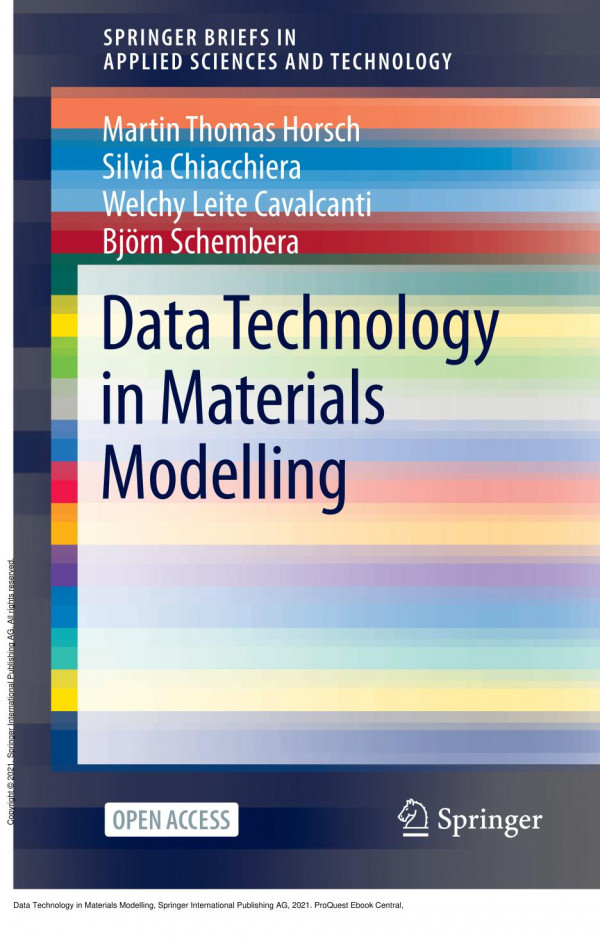 Data Technology In Materials Modelling 1st Edition Martin Thomas Horsch Silvia Chiacchiera Welchy Leite Cavalcanti Bj Schembera