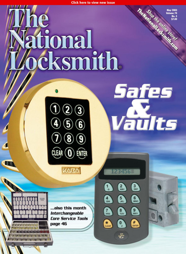 The National Locksmith Volume 74 Number 5 5th Edition The National Locksmith
