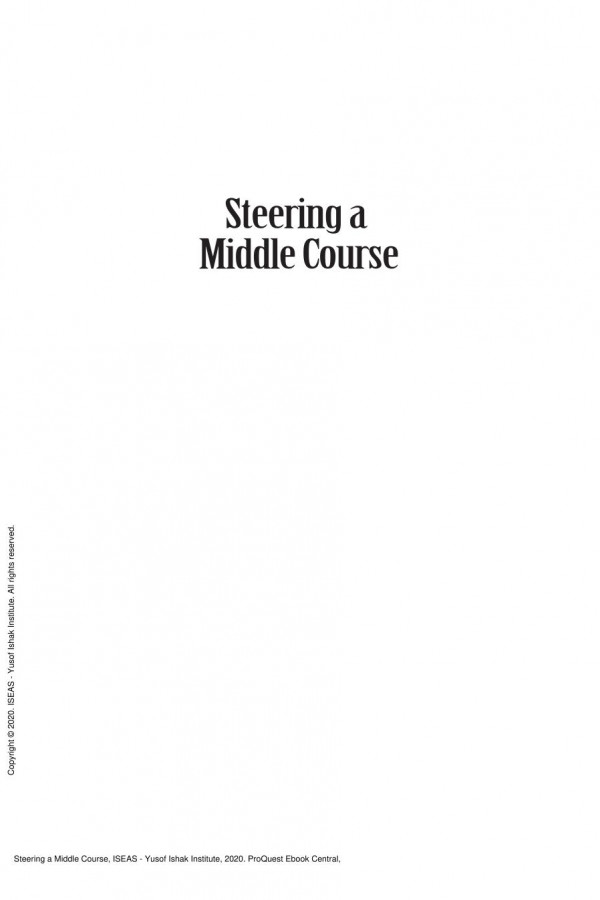 Steering A Middle Course 1st Edition Kusumaatmadja